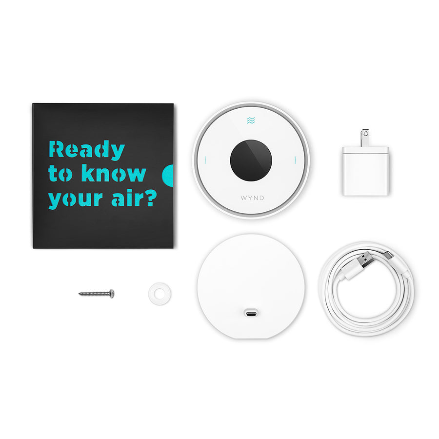 Wynd Halo For Home - Smart Air Quality Monitor